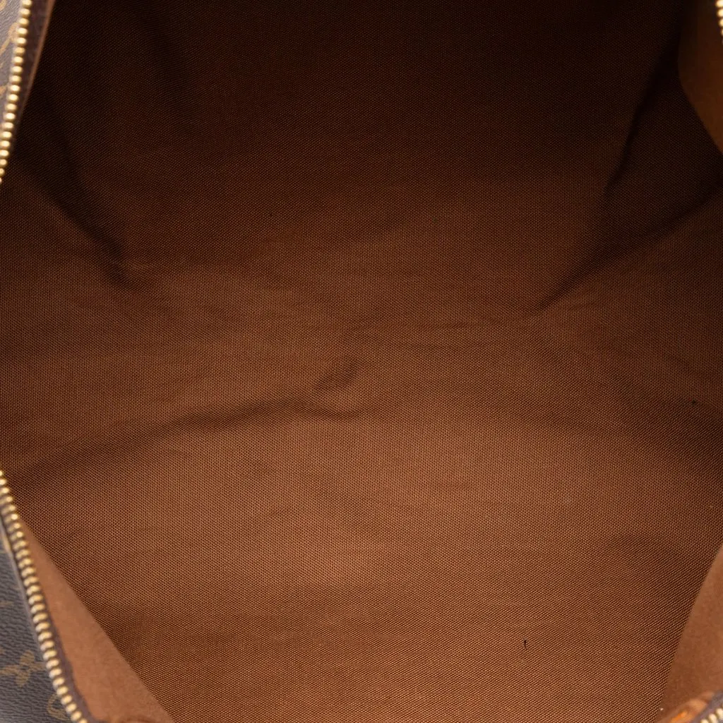 Louis Vuitton Monogram Speedy 40 Brown Canvas Very good - Model View