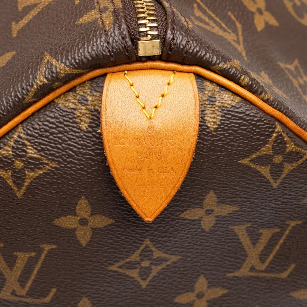 Louis Vuitton Monogram Speedy 40 Brown Canvas Very good - Box View