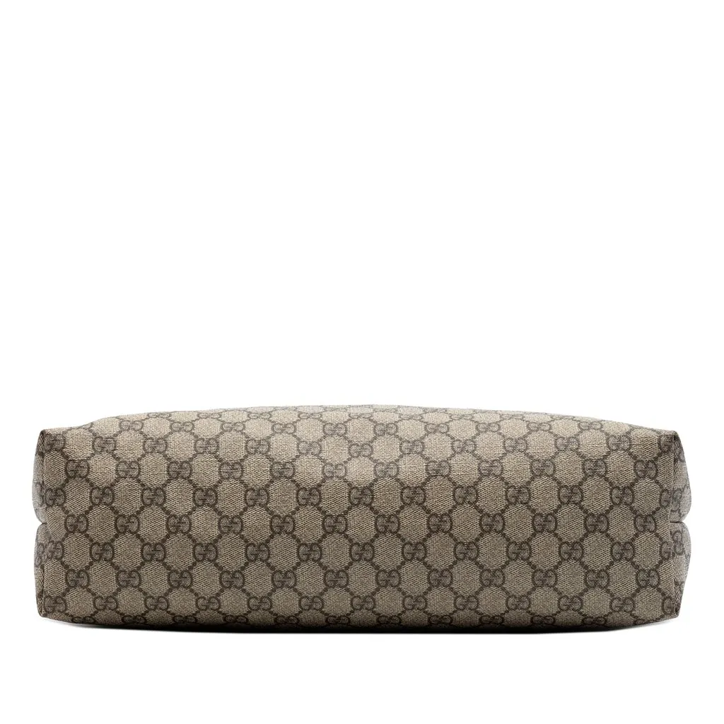 Gucci Medium GG Supreme Web Loop Tote Beige Very good - Inside View