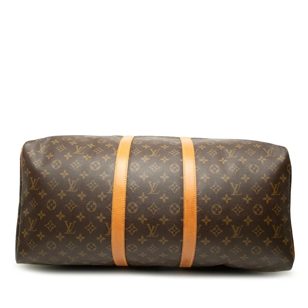 Louis Vuitton Monogram Keepall 55 Brown Canvas Very good - Inside View