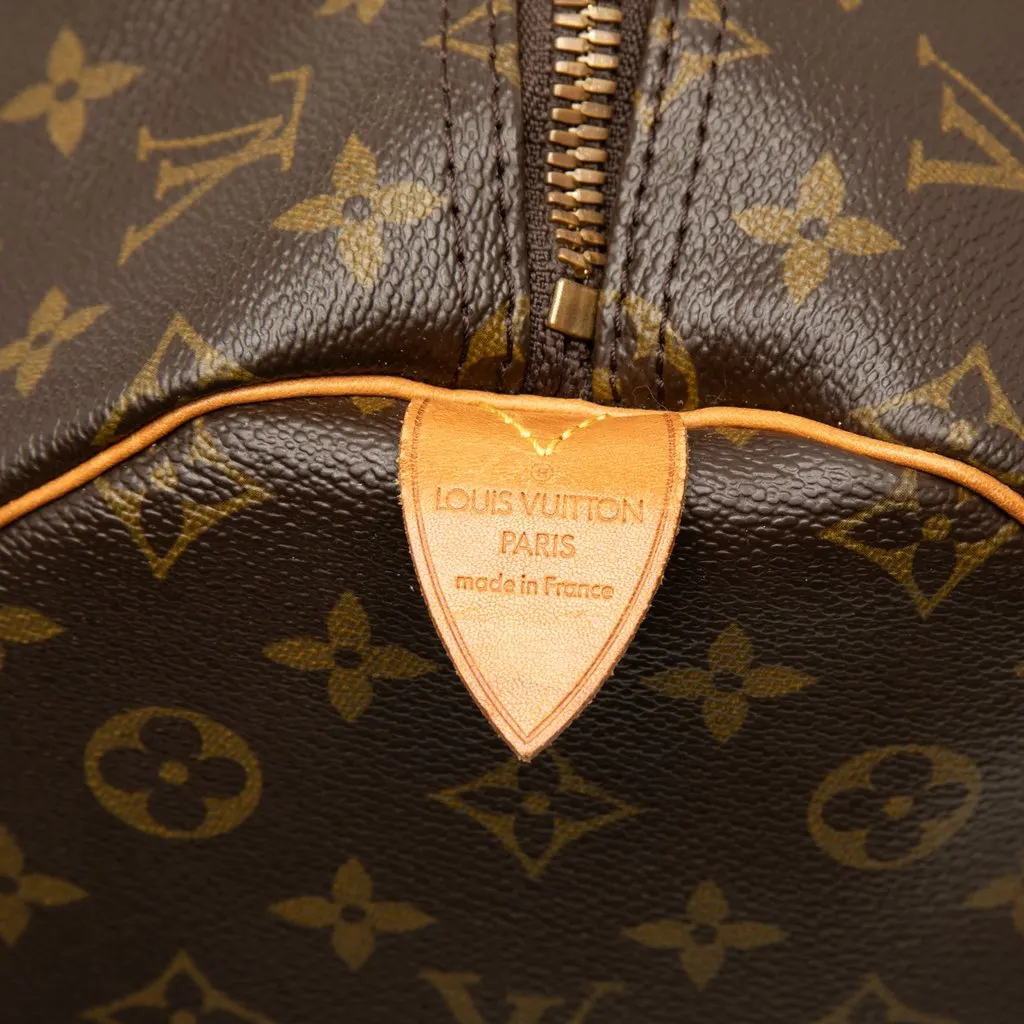 Louis Vuitton Monogram Keepall 55 Brown Canvas Very good - Box View