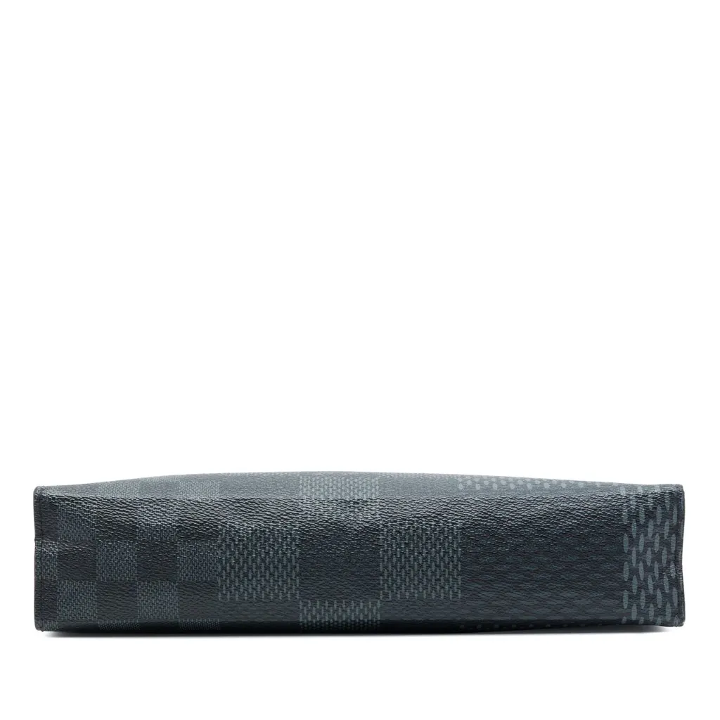 Louis Vuitton Damier Graphite 3D Pochette Voyage MM Black Very good - Inside View