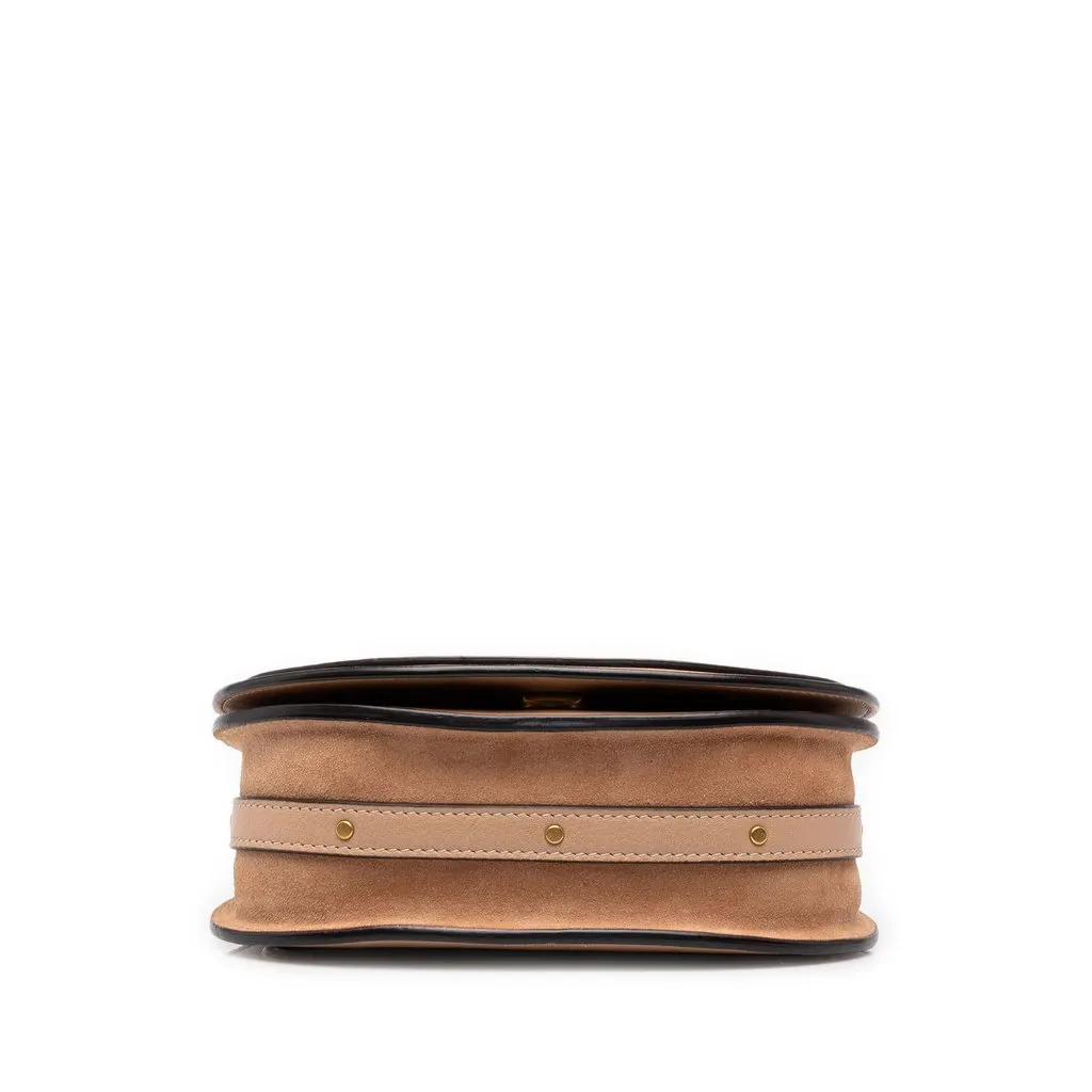 Chloé Small Leather Nile Bracelet Satchel Beige Leather Very good - Inside View