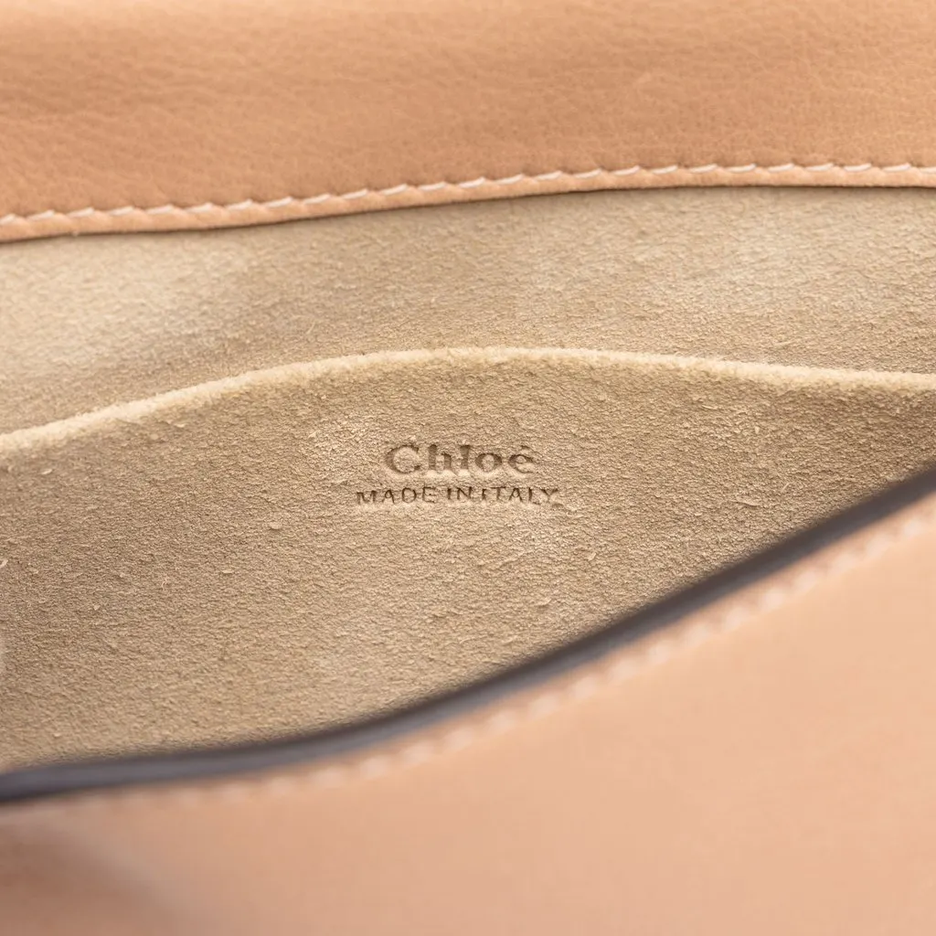 Chloé Small Leather Nile Bracelet Satchel Beige Leather Very good - Box View