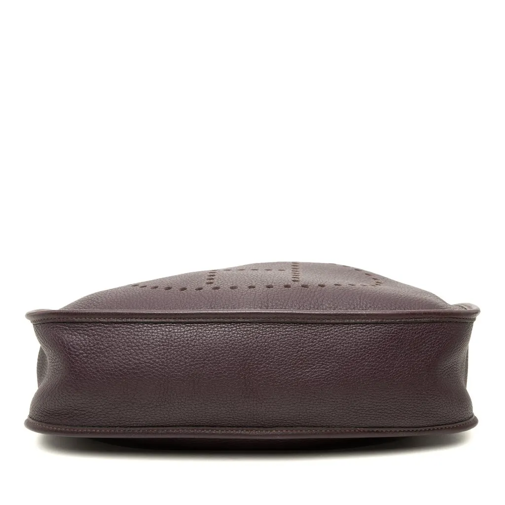 Hermès Clemence Evelyne I 33 Purple Leather Very good - Inside View