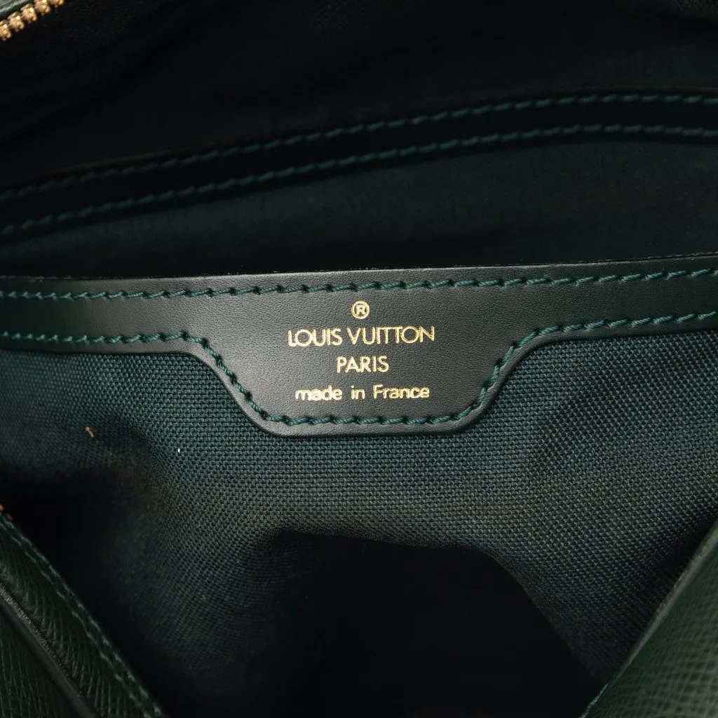 Louis Vuitton Taiga Reporter PM Green Leather Very good - Box View