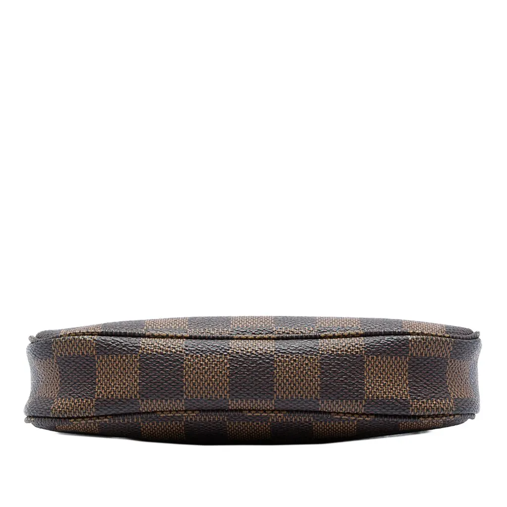 Louis Vuitton Damier Ebene Mini Pochette Accessoires Brown Very good - Inside View
