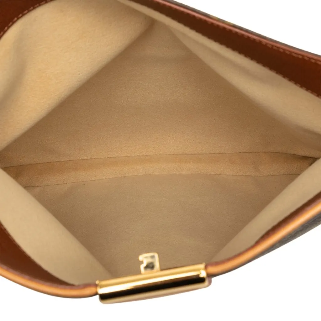 Louis Vuitton Monogram Sofia Coppola Slim Clutch Brown Very good - Model View