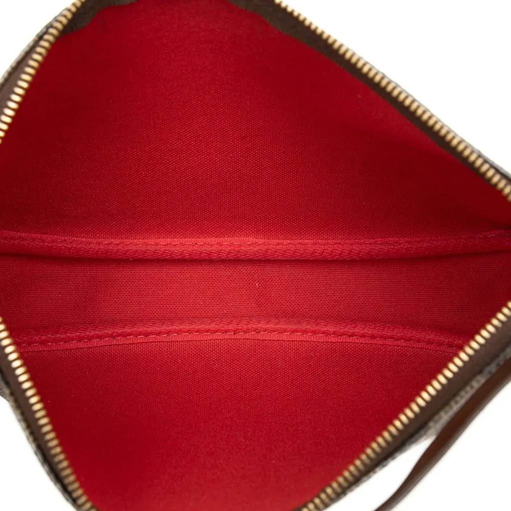 Louis Vuitton Damier Ebene Pochette Accessoires Brown Canvas Very good - Model View
