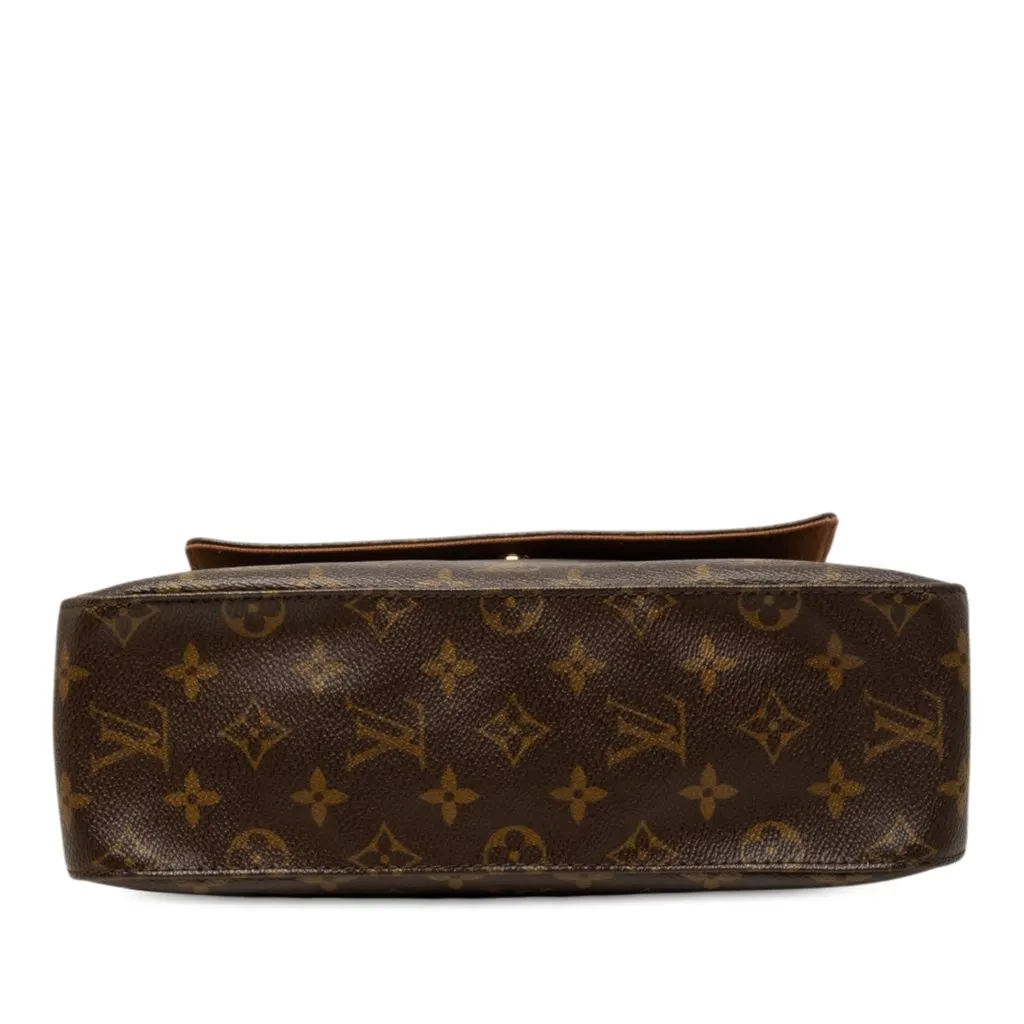 Louis Vuitton Monogram Mini Looping Brown Very good - Inside View