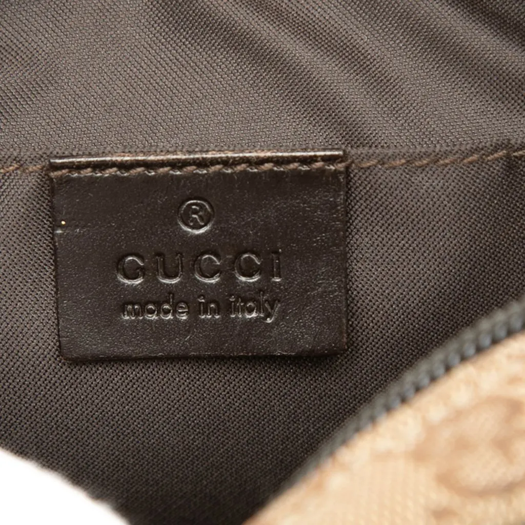 Gucci GG Canvas Crossbody Beige Canvas Good - Box View