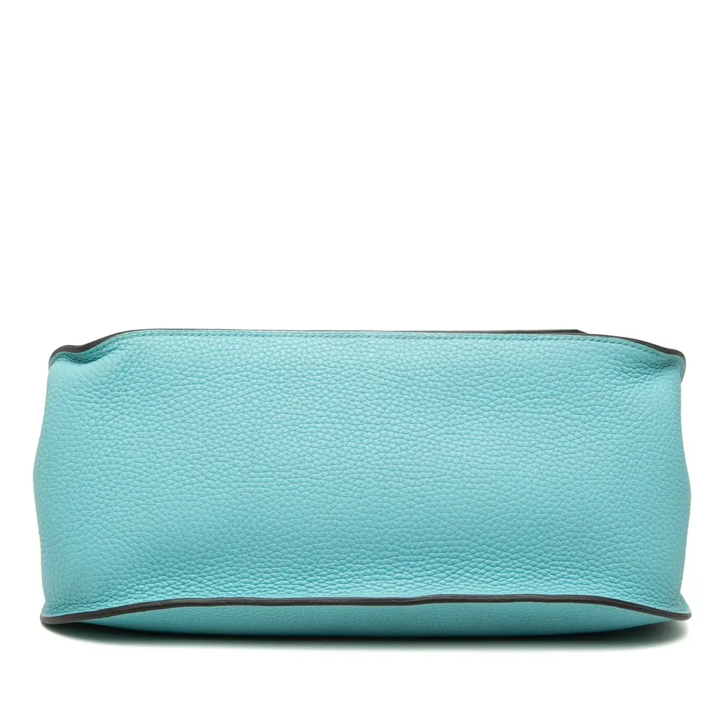 Hermès Clemence and Swift Jypsiere 31 Blue Leather Very good - Inside View