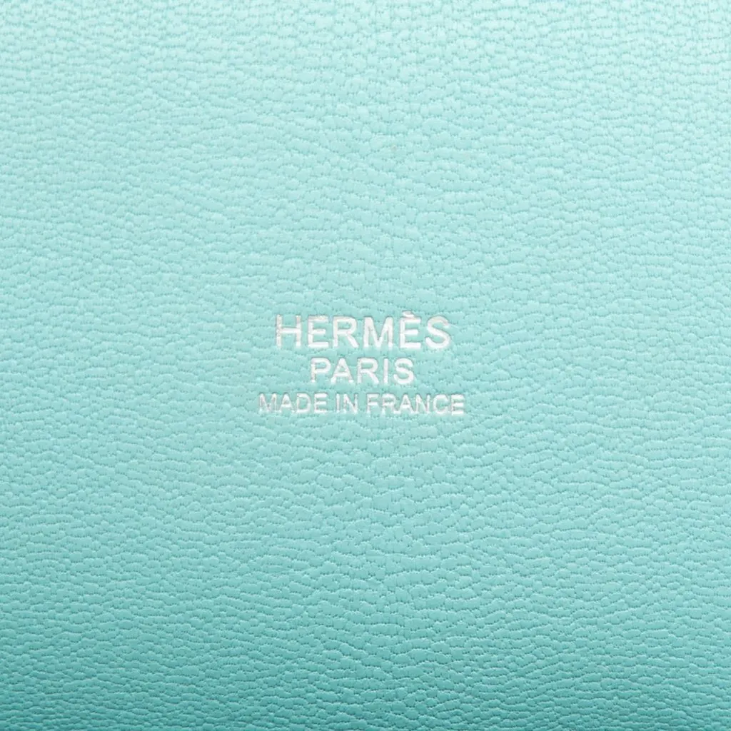 Hermès Clemence and Swift Jypsiere 31 Blue Leather Very good - Box View