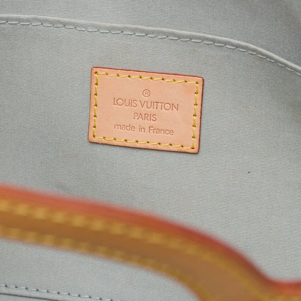 Louis Vuitton Monogram Vernis Roxbury Drive White Leather Very good - Box View