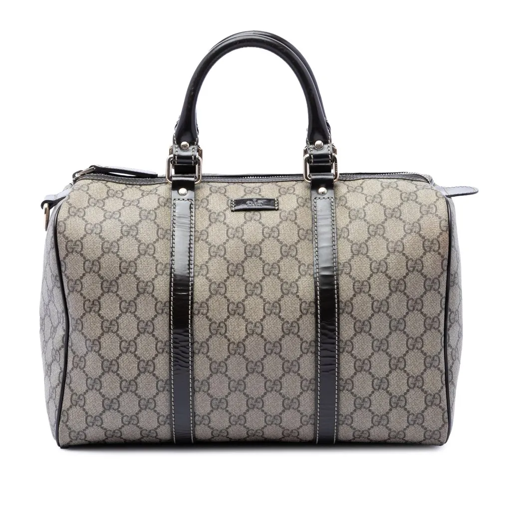 Gucci Medium GG Supreme Joy Boston Bag Beige Very good - Front View