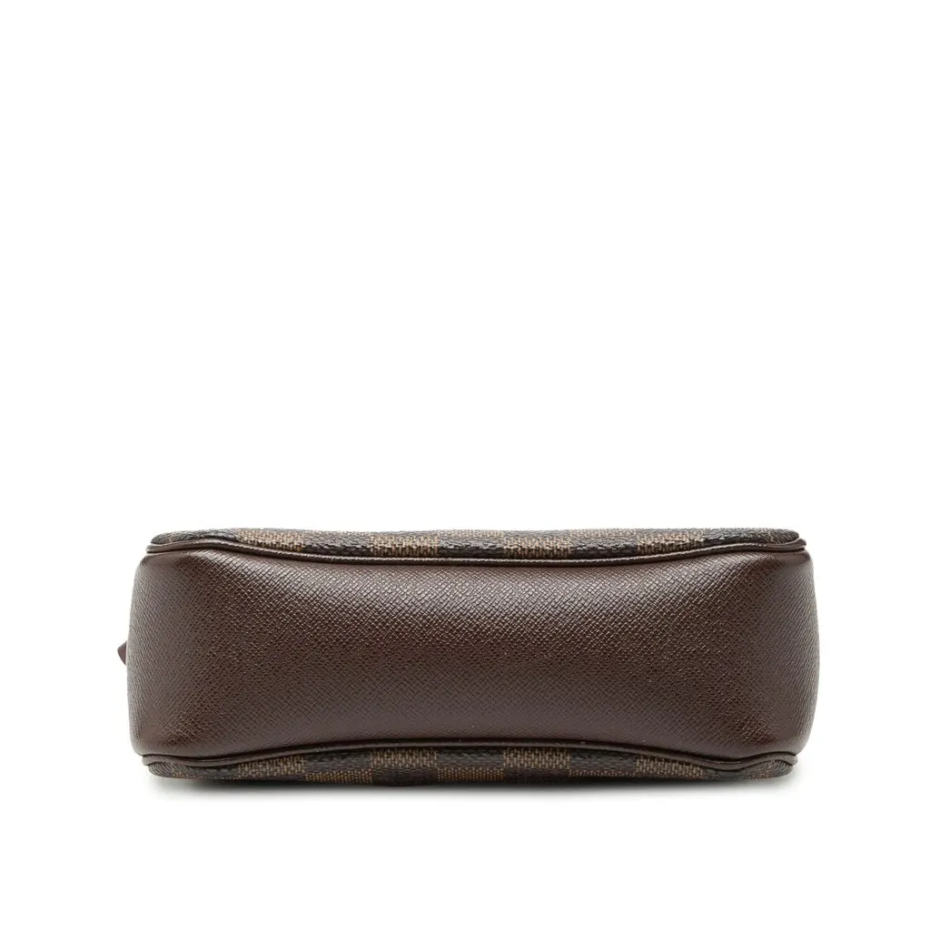 Louis Vuitton Damier Ebene Trousse Pochette Brown Very good - Inside View