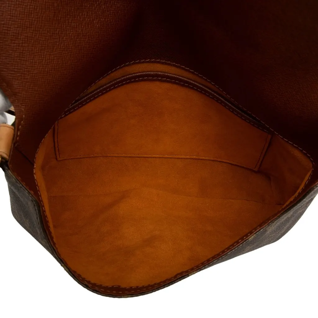 Louis Vuitton Monogram Musette Tango Short Strap Brown Canvas Good - Model View