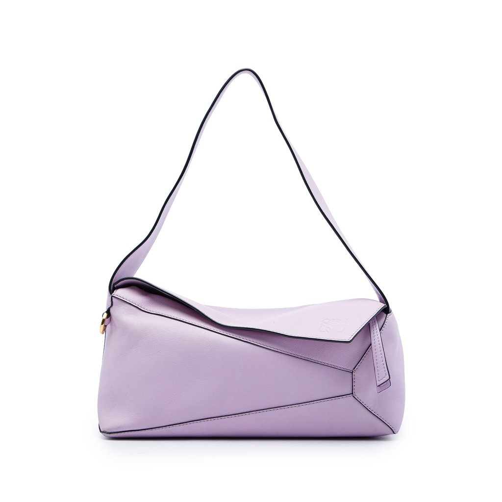 Loewe Calfskin Puzzle Hobo Purple Large | Libas Collective