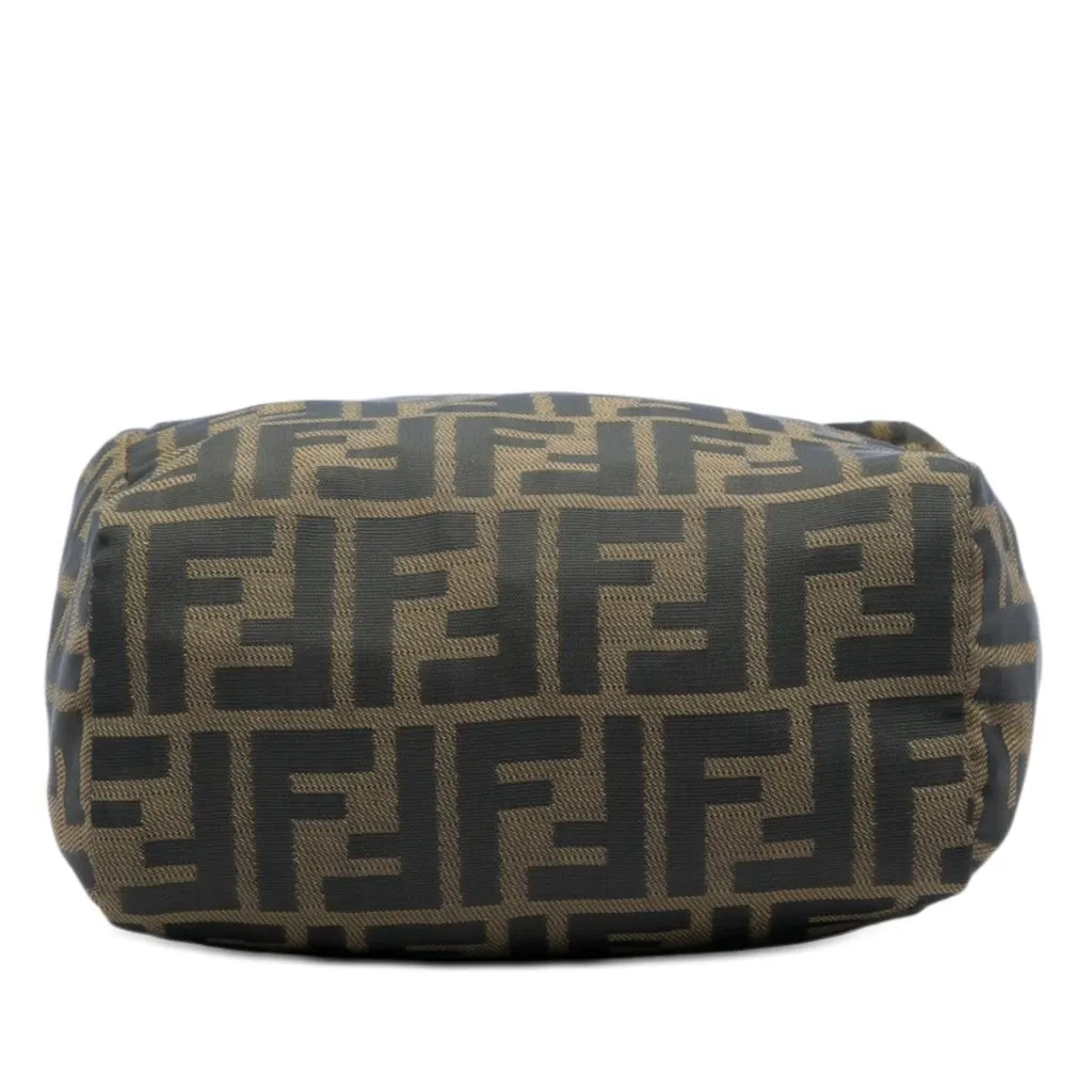 Fendi Mini Zucca Canvas Handbag Brown Very good - Inside View