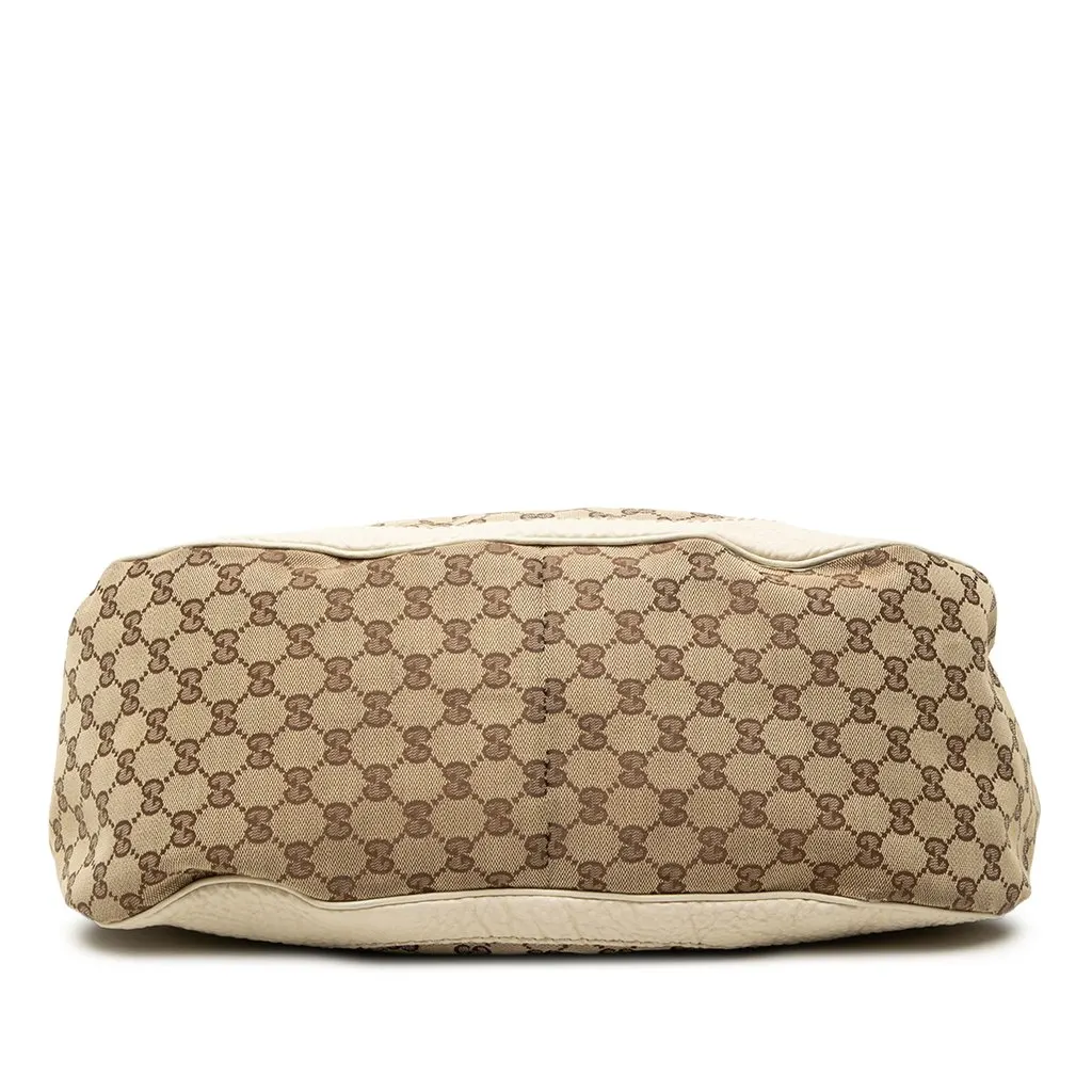 Gucci GG Canvas Charlotte Tote Beige Very good - Inside View