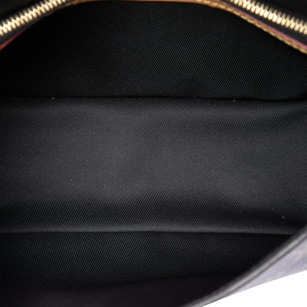Louis Vuitton Monogram Diane Brown Very good - Model View