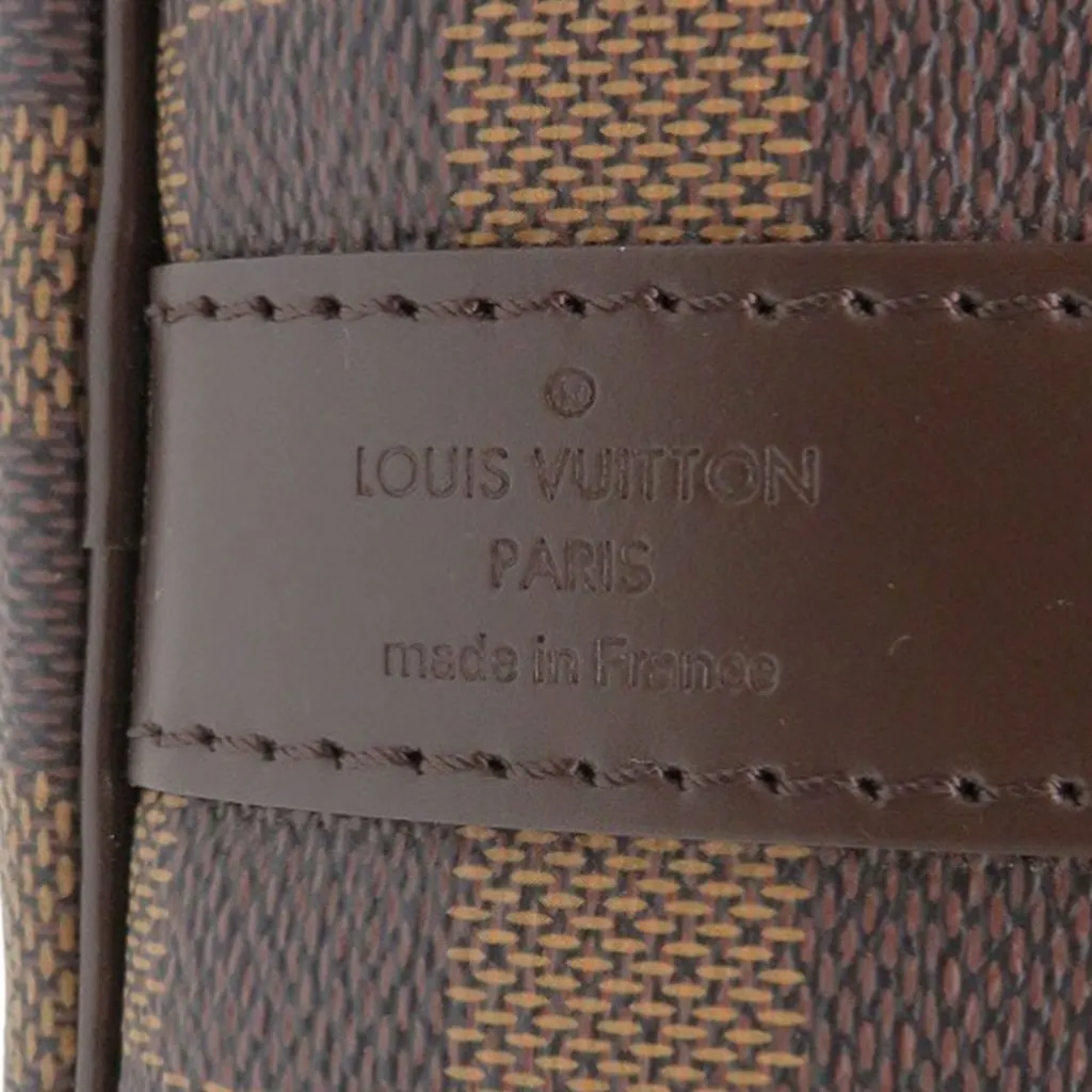 Louis Vuitton Damier Ebene Keepall Bandouliere 45 Brown Very good - Box View