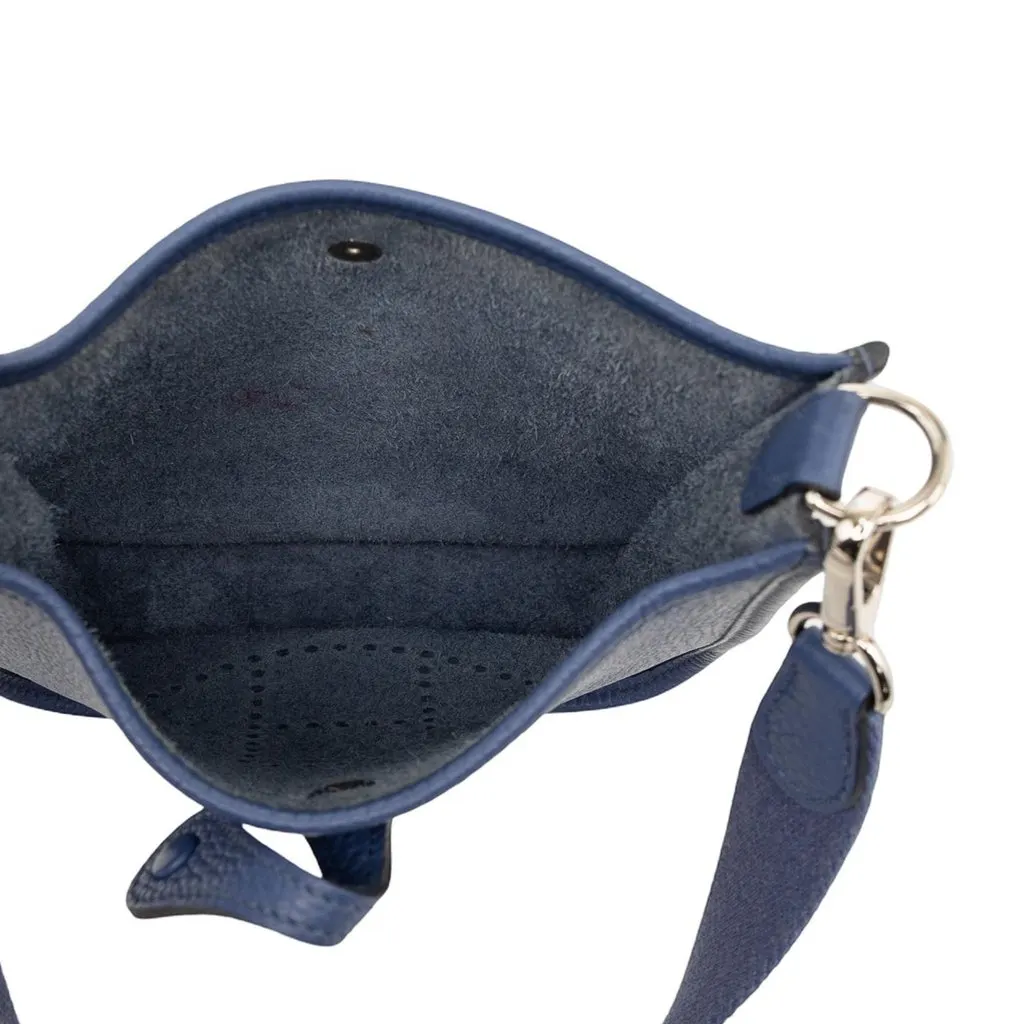 Hermès Clemence Evelyne 16 Amazone Blue Leather Very good - Model View