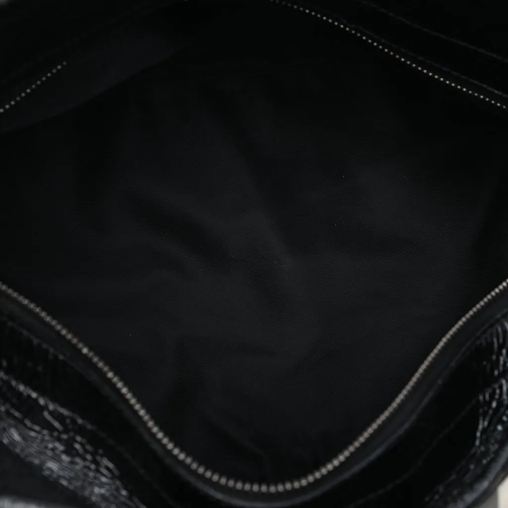 Burberry Medium Beat Check Nylon Lowry Satchel MultiColor Polyamide Good - Model View