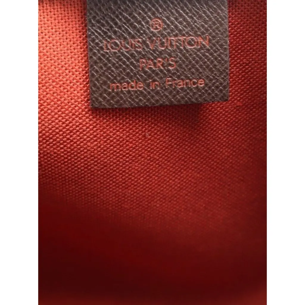 Louis Vuitton Damier Ebene Trousse Pochette Brown Canvas Very good - Box View