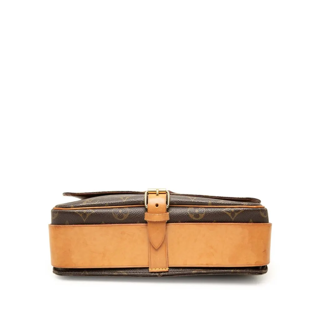 Louis Vuitton Monogram Cartouchiere GM Brown Canvas Very good - Inside View