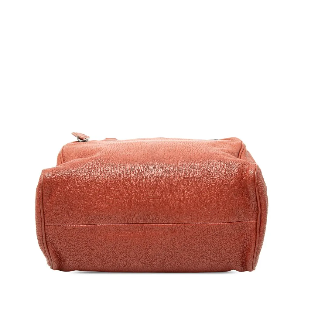 Bottega Veneta Small Intrecciato Trimmed Goatskin Madras Heritage Brera Handbag Brown Leather Very good - Inside View