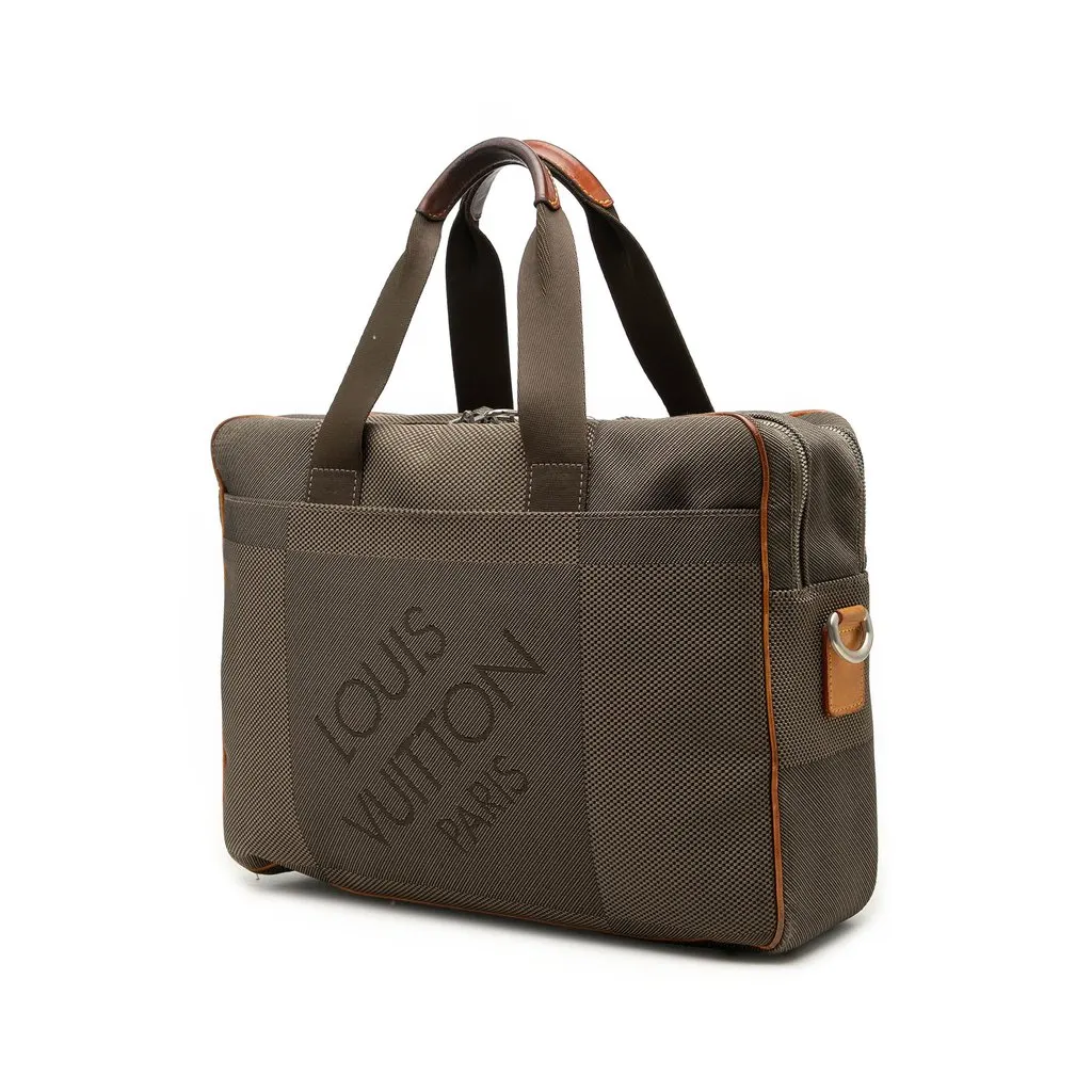 Louis Vuitton Damier Geant Associe GM Brown Canvas Good - Back View
