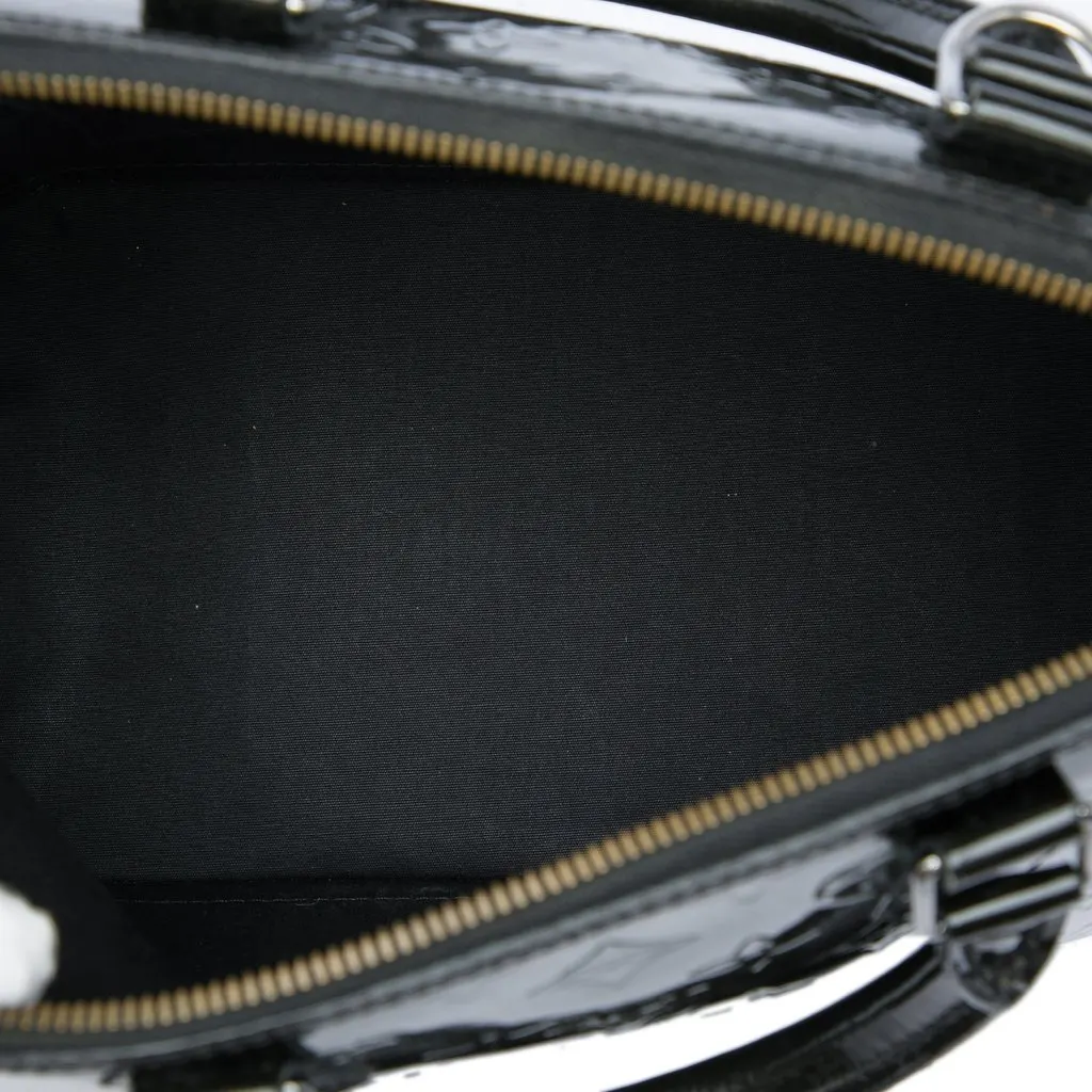 Louis Vuitton Monogram Vernis Alma PM Black Leather Very good - Model View