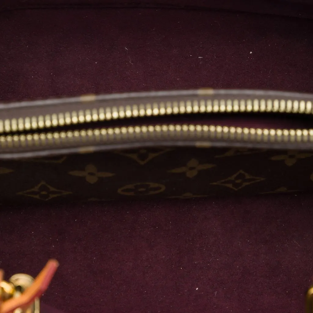 Louis Vuitton Monogram Montaigne BB Brown Very good - Model View