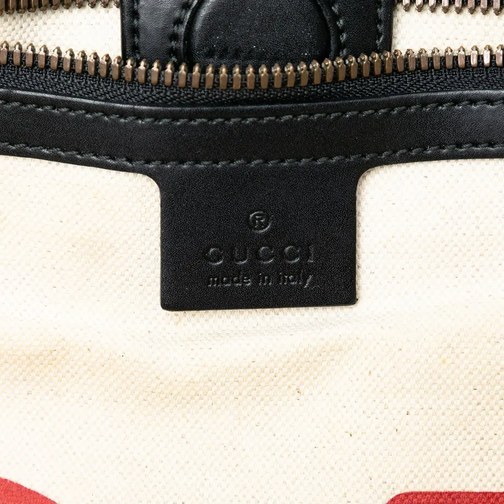 Gucci GG Supreme Wolf Tote Beige Very good - Box View