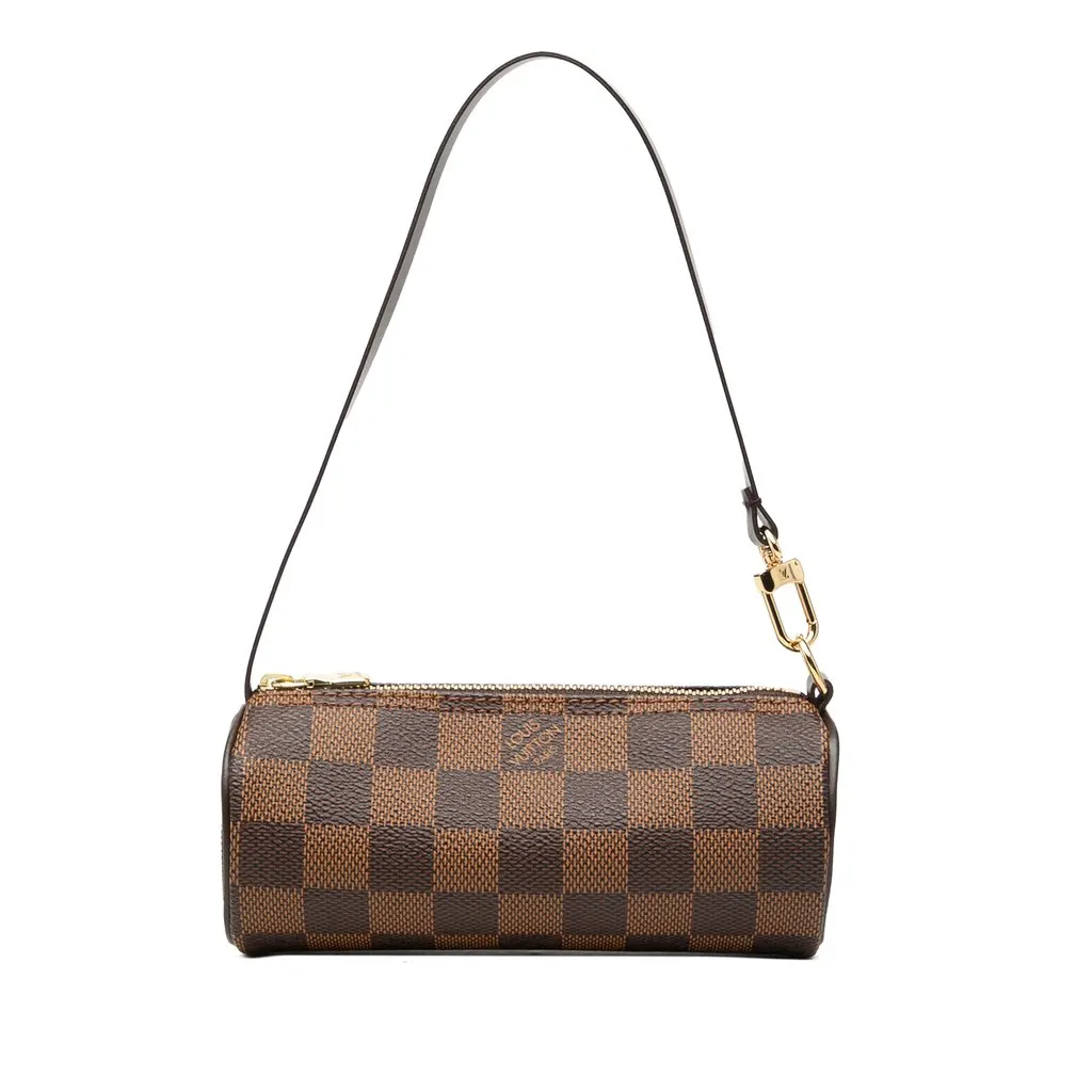 Louis Vuitton Damier Ebene Papillon Pochette Brown Very good - Front View