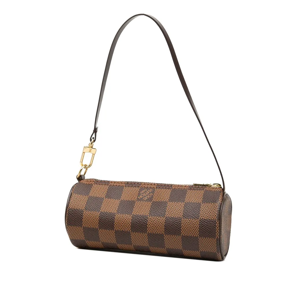 Louis Vuitton Damier Ebene Papillon Pochette Brown Very good - Back View