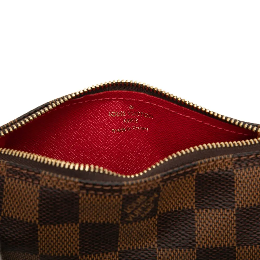 Louis Vuitton Damier Ebene Papillon Pochette Brown Very good - Box View