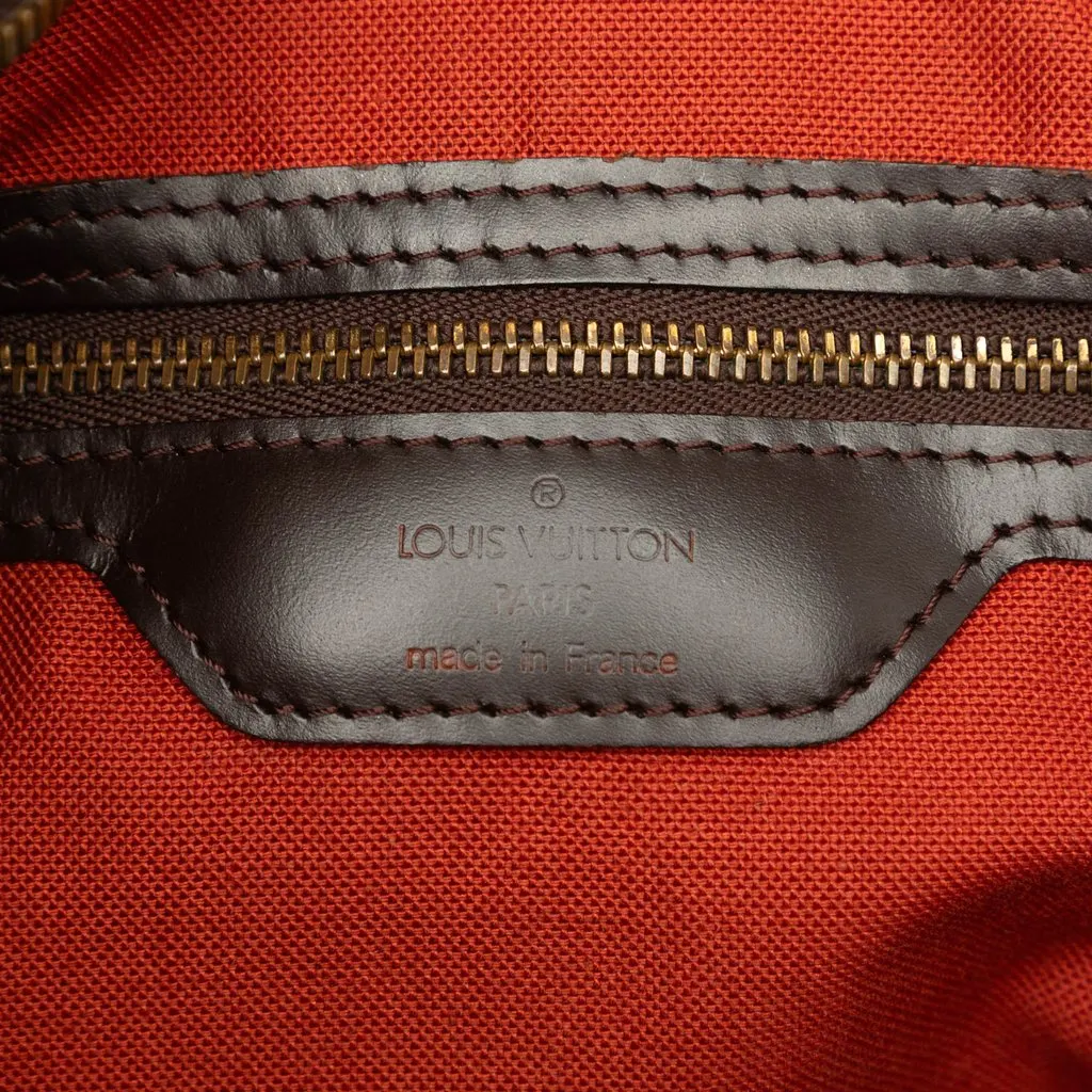 Louis Vuitton Damier Ebene Chelsea Brown Canvas Good - Box View