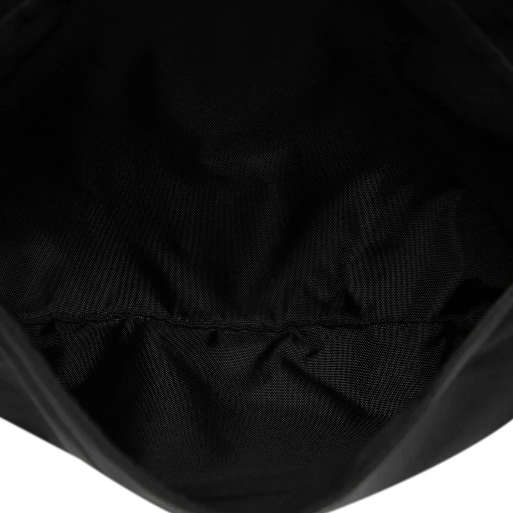 Celine Medium Nylon Logo Trekking Messenger Bag Black Very good - Model View