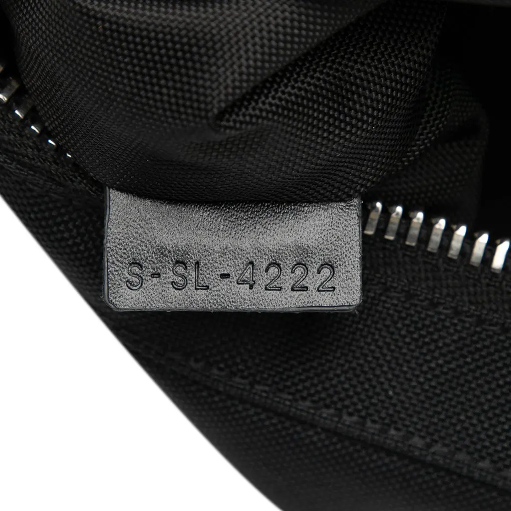 Celine Medium Nylon Logo Trekking Messenger Bag Black Very good - Box View