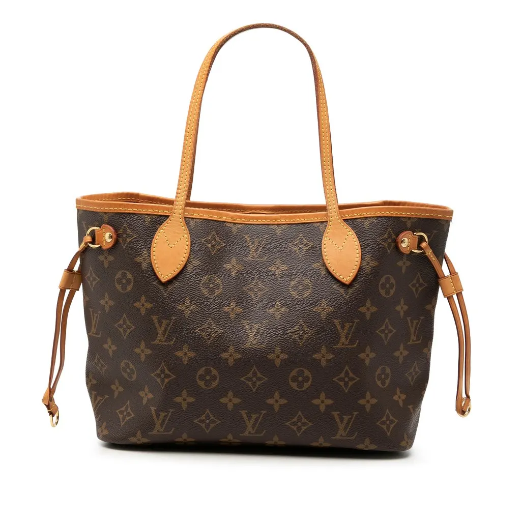 Louis Vuitton Monogram Neverfull PM Brown Very good - Front View