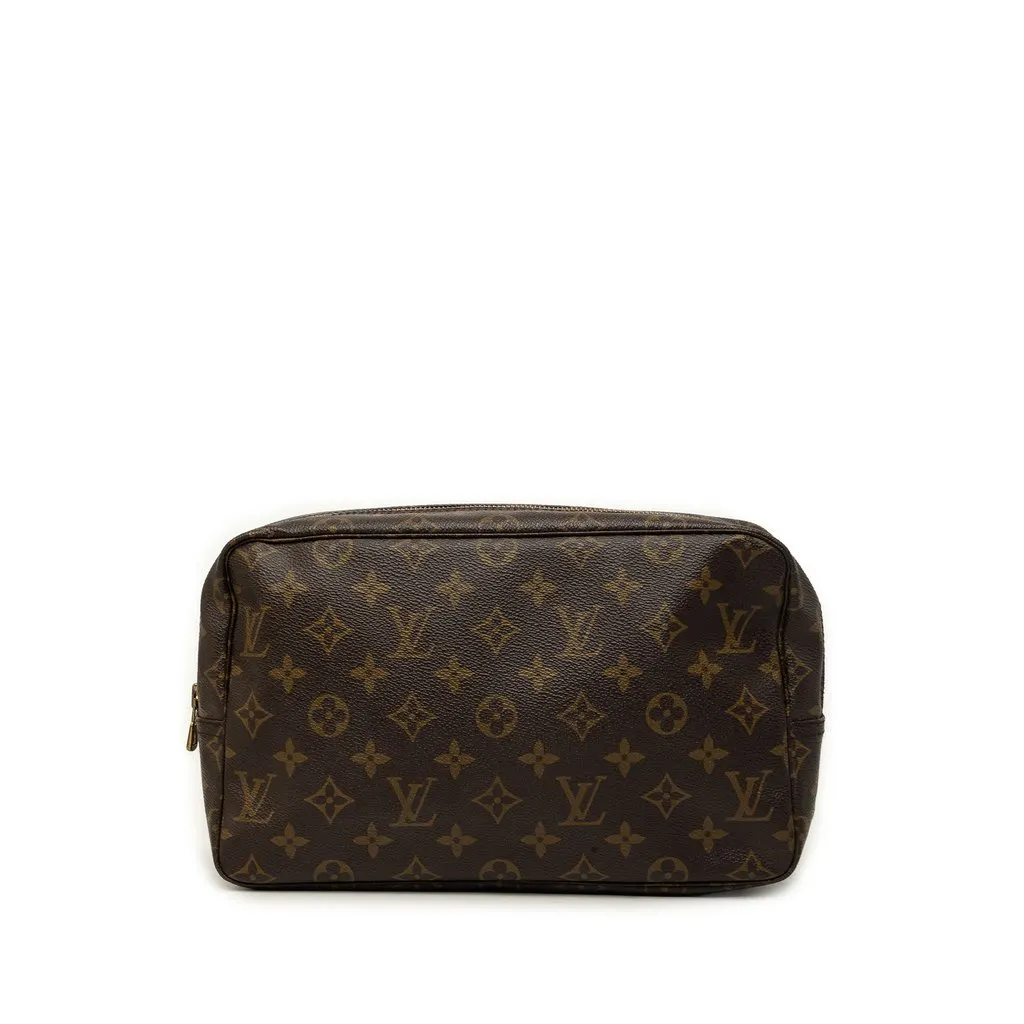Louis Vuitton Monogram Trousse Toilette 28 Brown Very good - Front View