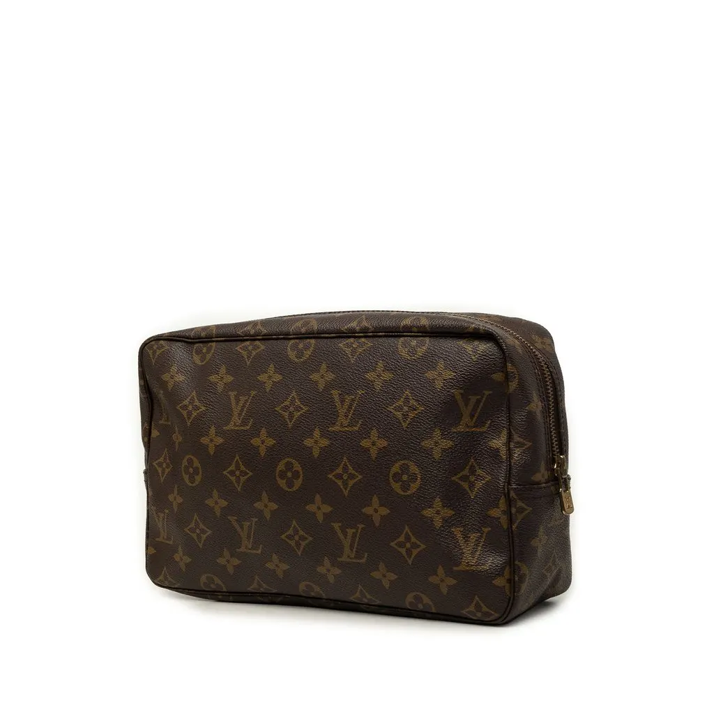 Louis Vuitton Monogram Trousse Toilette 28 Brown Very good - Back View