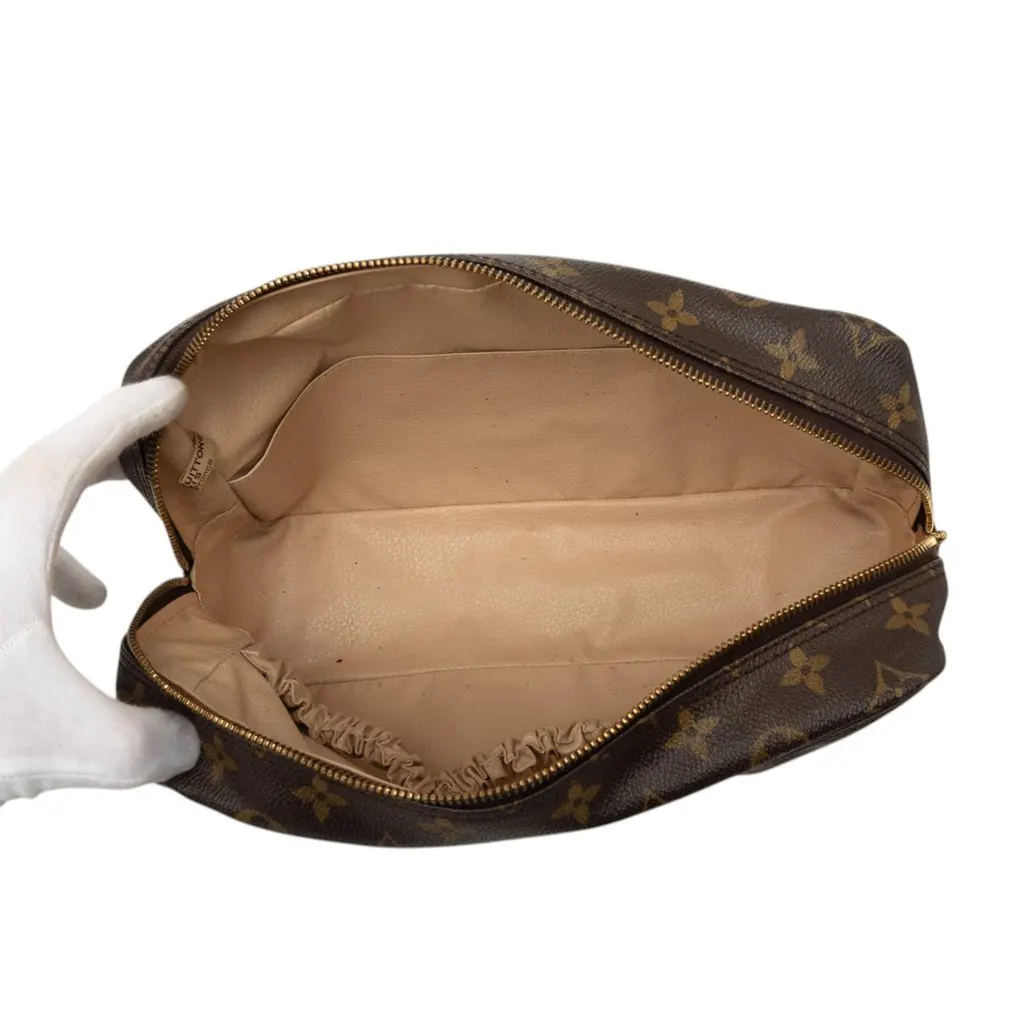 Louis Vuitton Monogram Trousse Toilette 28 Brown Very good - Model View
