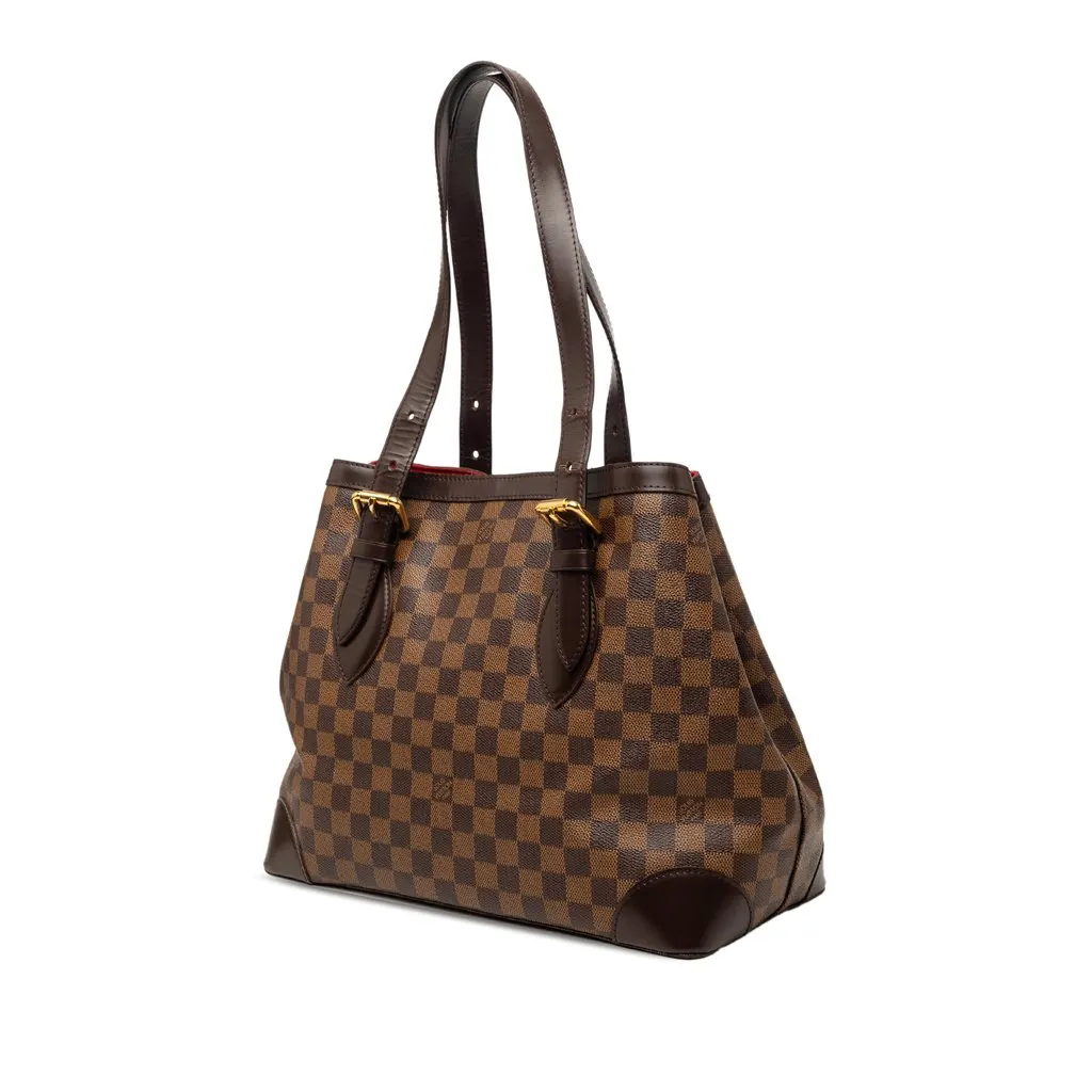 Louis Vuitton Damier Ebene Hampstead MM Brown Very good - Back View