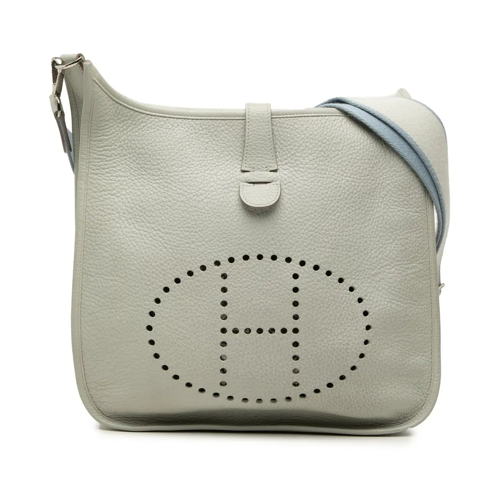 Hermès Clemence Evelyn III 33 MultiColor Leather Very good - Front View