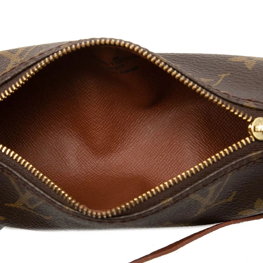 Louis Vuitton Monogram Papillon Pochette Brown Very good - Model View