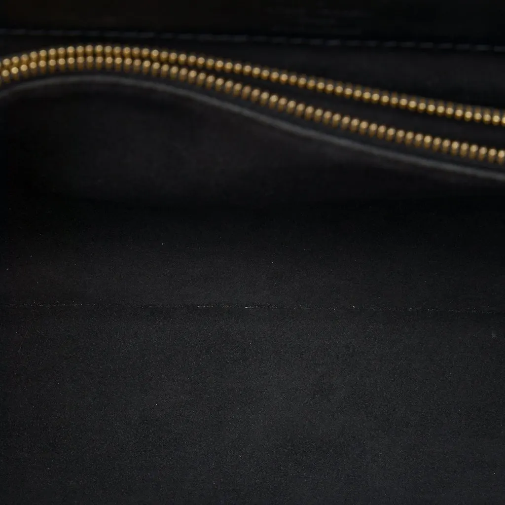 Louis Vuitton Monogram Very One Handle Black Leather Good - Model View