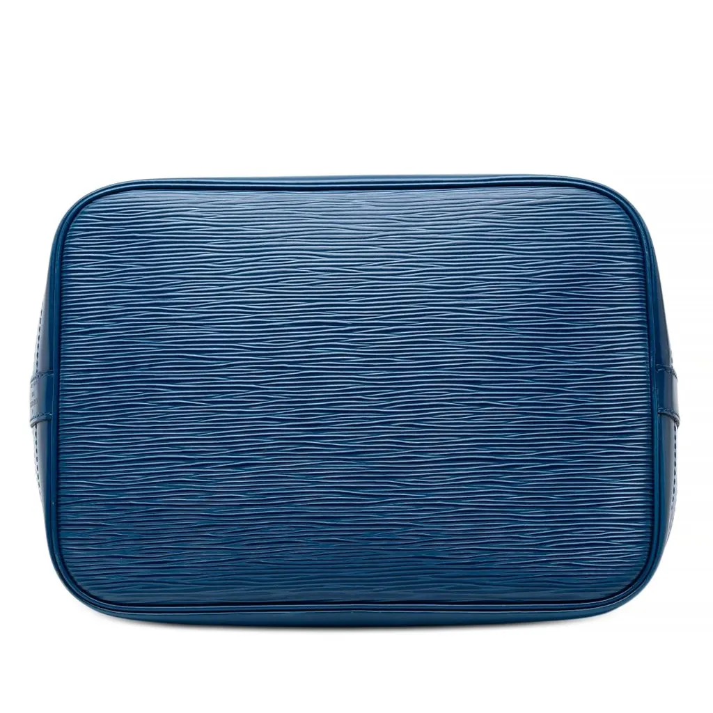 Louis Vuitton Epi Noe GM Blue Leather Good - Inside View